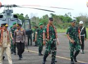 Pj. Bupati Barito Utara Dan Murung Raya Sambut Kunjungan Kerja Wakil Kepala Staf Angkatan Darat Di Murung Raya