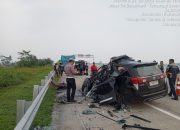 Innova Tabrak Truk di JTTS Lampung Selatan, Dua Tewas dan Tiga Luka-Luka