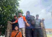 Wakil Ketua Fraksi PKS DPRD Propinsi Lampung Salurkan Bantuan untuk 400 Keluarga Terdampak Banjir di Jabung