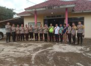 Kunjungan Kerja dan Silaturahmi Kapolres Way Kanan ke Polsek Gunung Labuhan