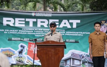Retreat Pejabat Pimpinan Tinggi Pratama dan Administrator Pemkab. Pringsewu Resmi Dibuka