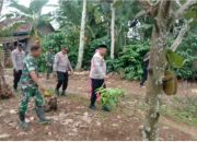 Kapolres Way Kanan AKBP Didik Kurnianto Berikan Santunan Kepada Warga Kurang Mampu di Kampung Beringin Jaya