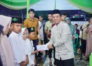 Ngobrol Bareng Bupati Serap Aspirasi (Ngopi Serasi) dan Safari Ramadhan 1447 H/2026 M di Masjid Darussalam Pekon Persiapan Sukamanah Kecamatan Adiluwih