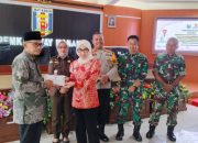 Bupati Way Kanan, Ayu Asalasiyah, Membuka Kegiatan Pembayaran Zakat Fitrah, Zakat Maal, Zakat Profesi, Infak, dan Sedekah Bersama Badan Amil Zakat Nasional (BAZNAS) Kabupaten Way Kanan