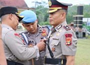 Sertijab Wakapolres dan Kasippropam Way Kanan Berlangsung Khidmat