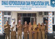 Terima Kunjungan Kerja Bupati, Kadisdukcapil Way Kanan Pastikan Seluruh Layanan Adminduk Gratis
