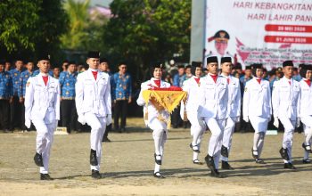 Bupati Pringsewu Pimpin Upacara Peringatan Hari Kebangkitan Nasional dan Hari Lahir Pancasila 2026