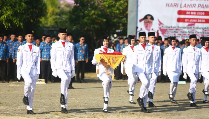 Bupati Pringsewu Pimpin Upacara Peringatan Hari Kebangkitan Nasional dan Hari Lahir Pancasila 2026