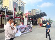 KAMI Menggelar Aksi di depan Mabes Polri, Desak Bos/Meneger PT Lentera Kurnia Abadi dan Laskita Buana di periksa, Maraknya Pengangkutan Batu Bara Ilegal dri pulau Sumatera/Lampung hingga Pulau Jawa