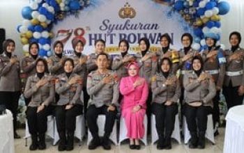 POLRES Way kanan Gelar Syukuran HUT POLWAN ke – 78 Kapolres sangat Apresiasi Dedikasi
